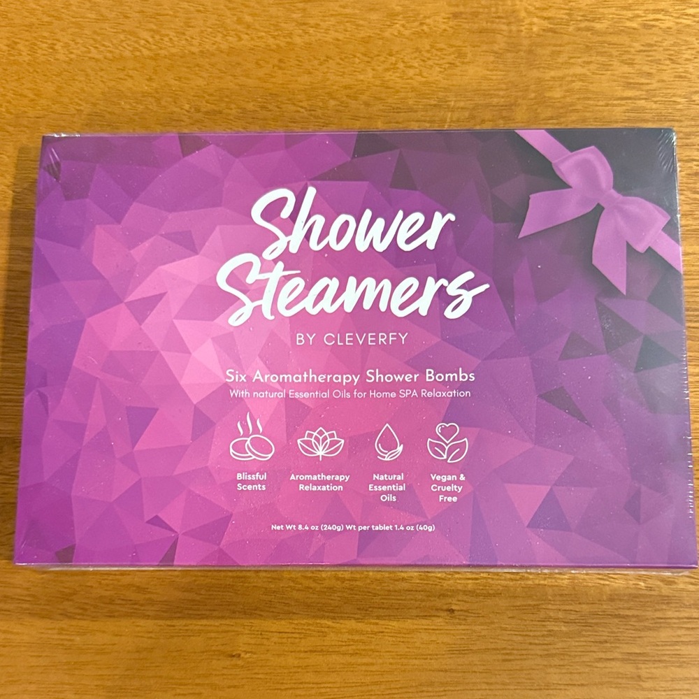 Cleverfy Purple Shower Steamers